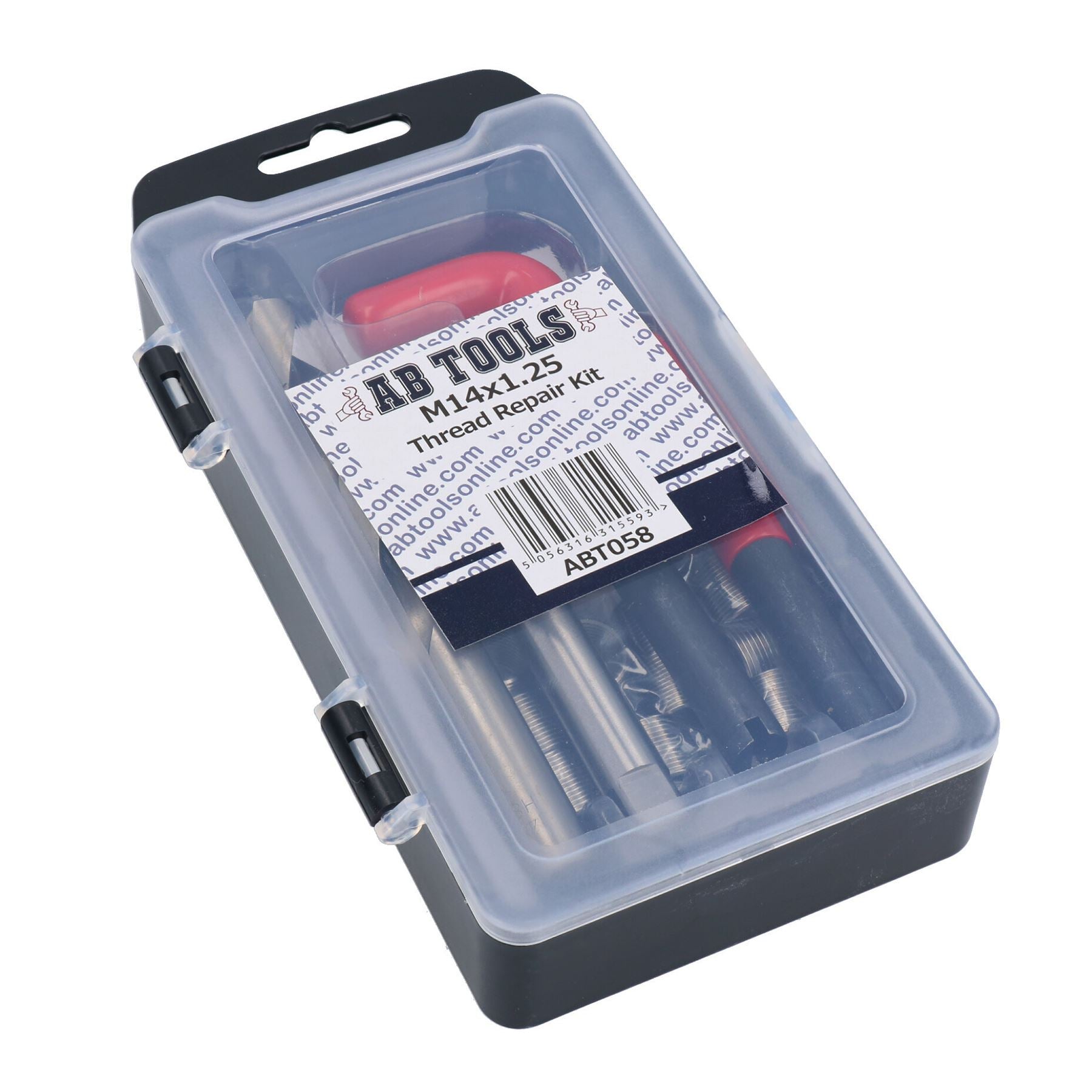 M8 - M14 Thread repair kit / helicoil 15pc set damaged thread