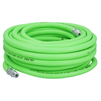 15 Metres Soft Rubber Hi-Vis Air Compressor Hose Airline 1/4 BSP Male Thread