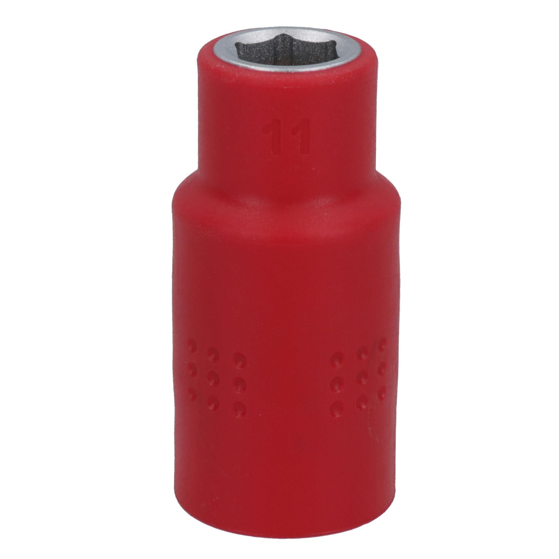 1/2in drive VDE Insulated Shallow Metric Socket 6 Sided Single Hex 1000 V