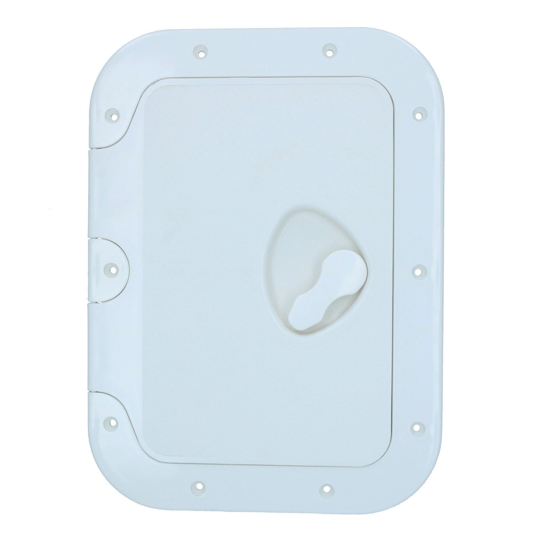 Hinged Plastic Inspection Hatch 375 x 270mm Boat Motorhome Caravan