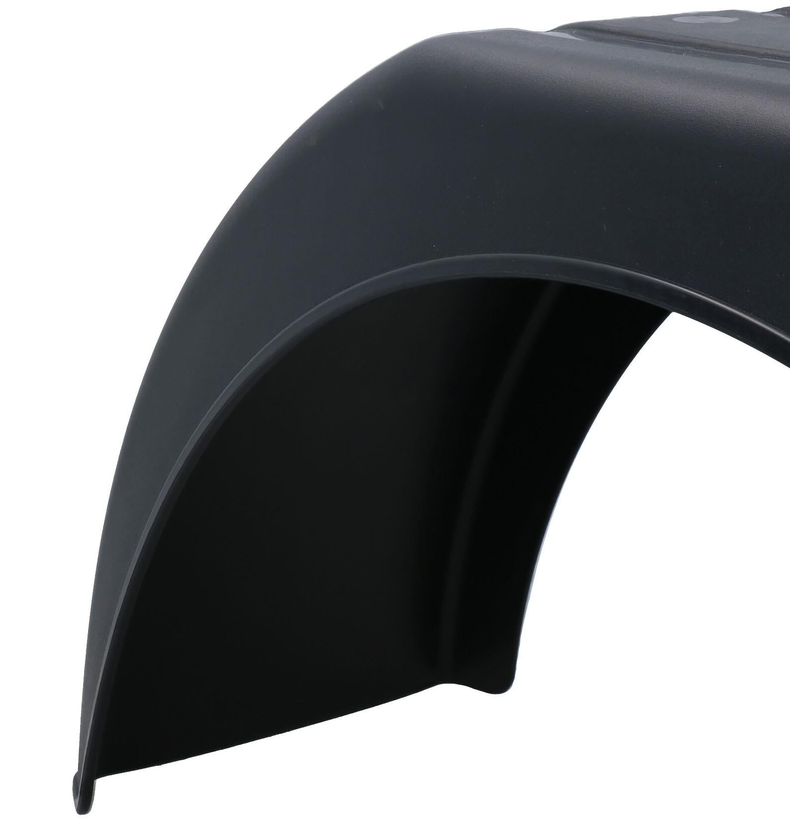 Mudguard for Trailer Wheels 8" Plastic Single / Wing / Fender Injection Moulded