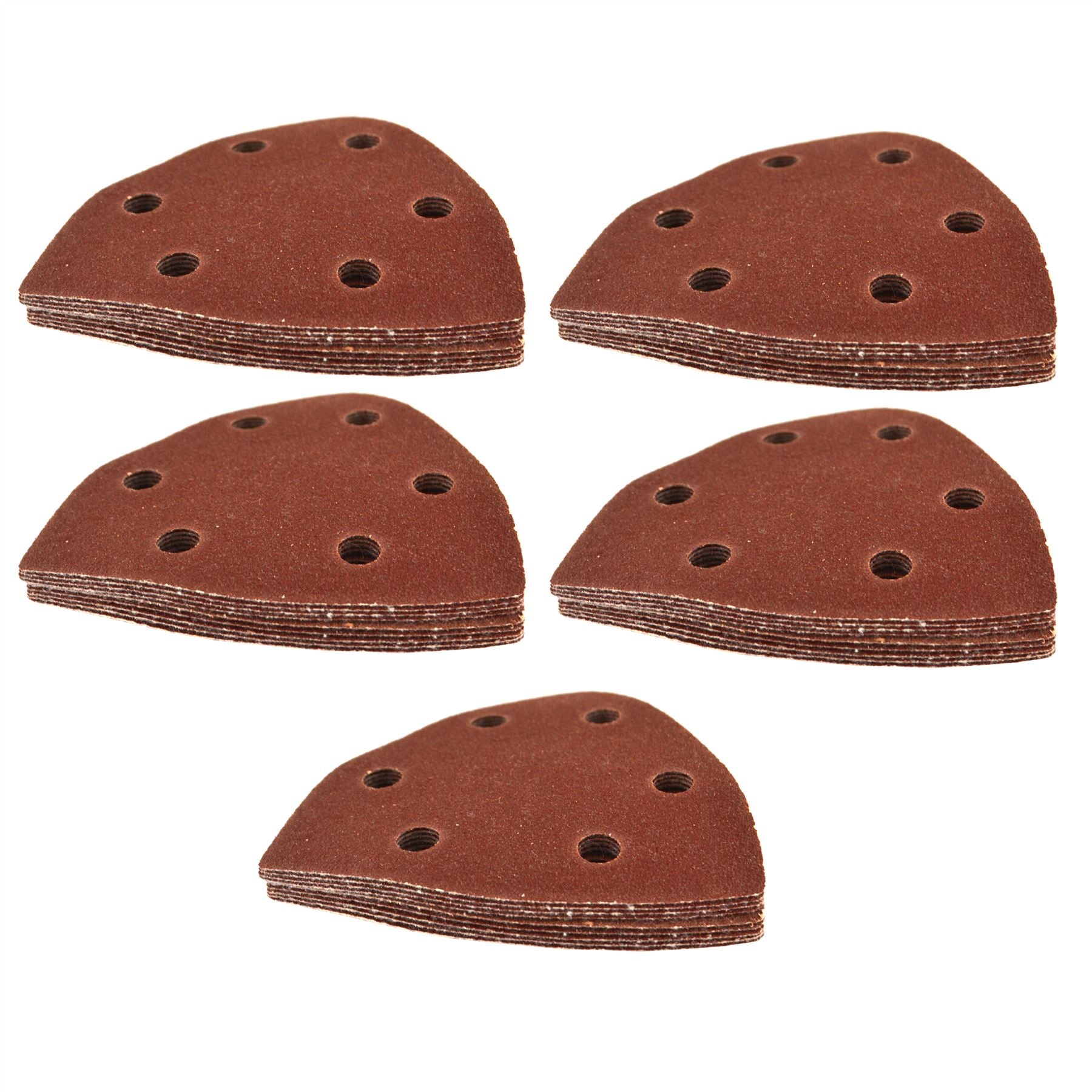 Hook/Loop Sanding Abrasive Discs Pads 90mm Sanding Triangle 50 PK 120 Grit