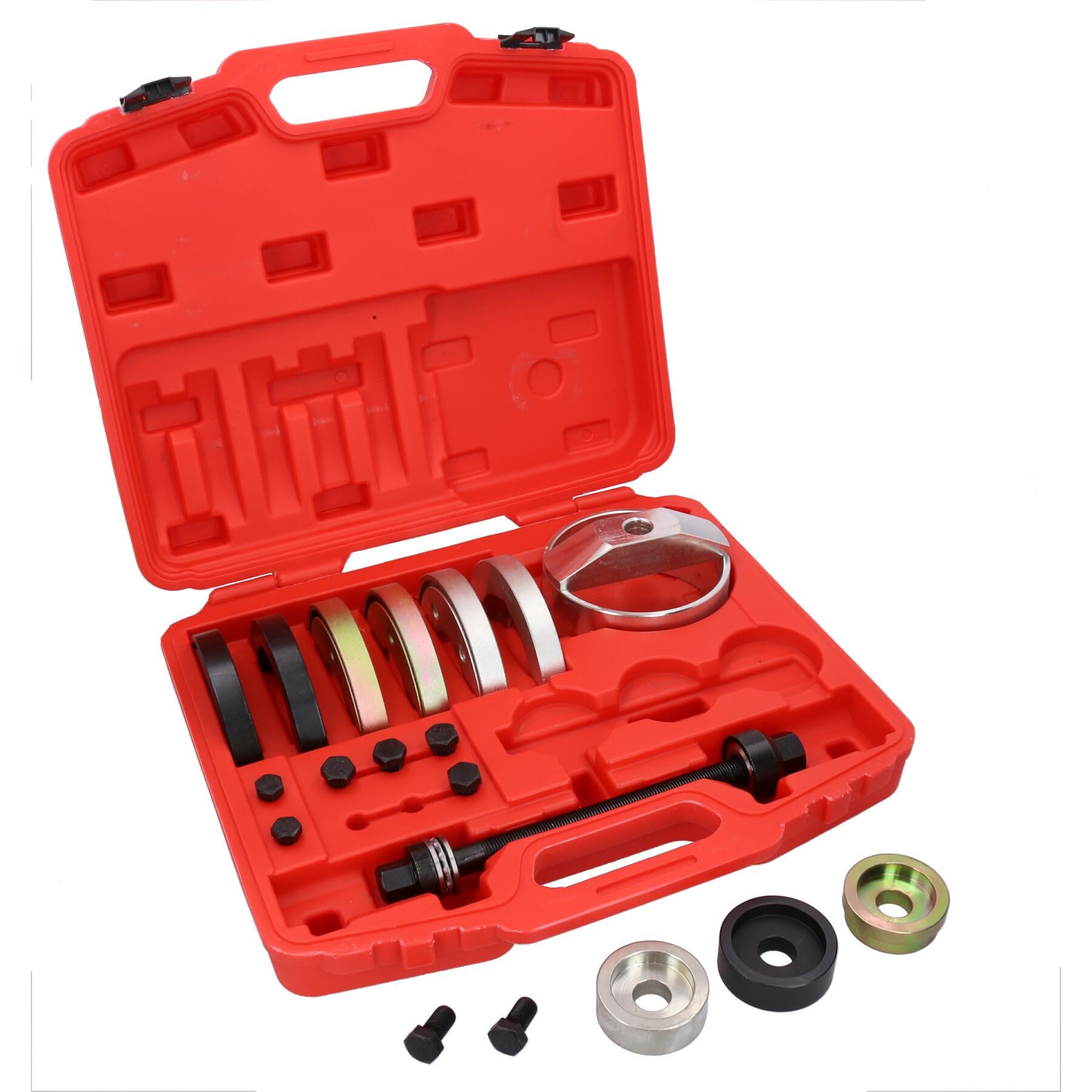 Compact GEN 2 Wheel Bearing Installer Tool Set 20pc 62, 66, & 72mm