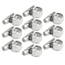 Jubilee Hose Pipe Clamps / Clips For Air Water Fuel Gas 8mm - 12mm 10 Pack AT740