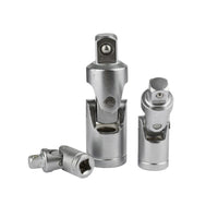 3pc Universal Joint UJ Set Ratchet Angle Extension Bar 1/4" 3/8" 1/2" TE733