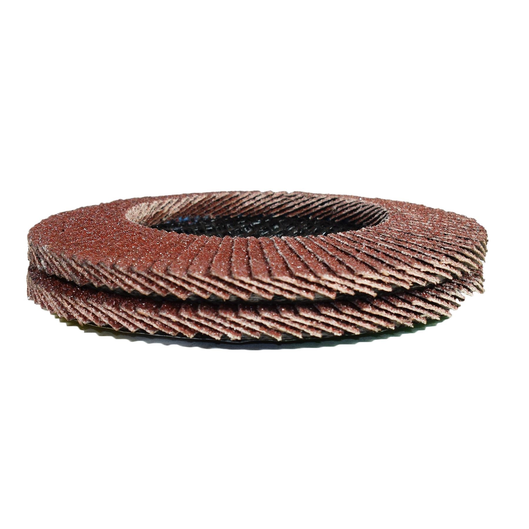 2 x 40 Grit Flap Discs Sanding Grinding Rust Removing For 4-1/2" (115mm) Grinder