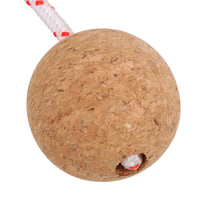 52mm Floating Cork Twin Ball Keyring Key Float Boat Fishing Sailing Buoyant Ring