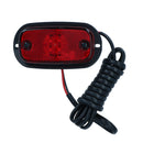 PAIR of Trailer Caravan Red LED Rear Marker Lights / Tail Lamps 12V or 24V TR099