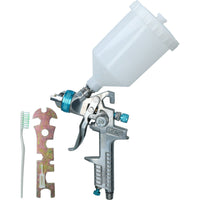 HVLP Gravity Feed Spray Gun 1.4mm & Inline Moisture Trap / Pressure Regulator