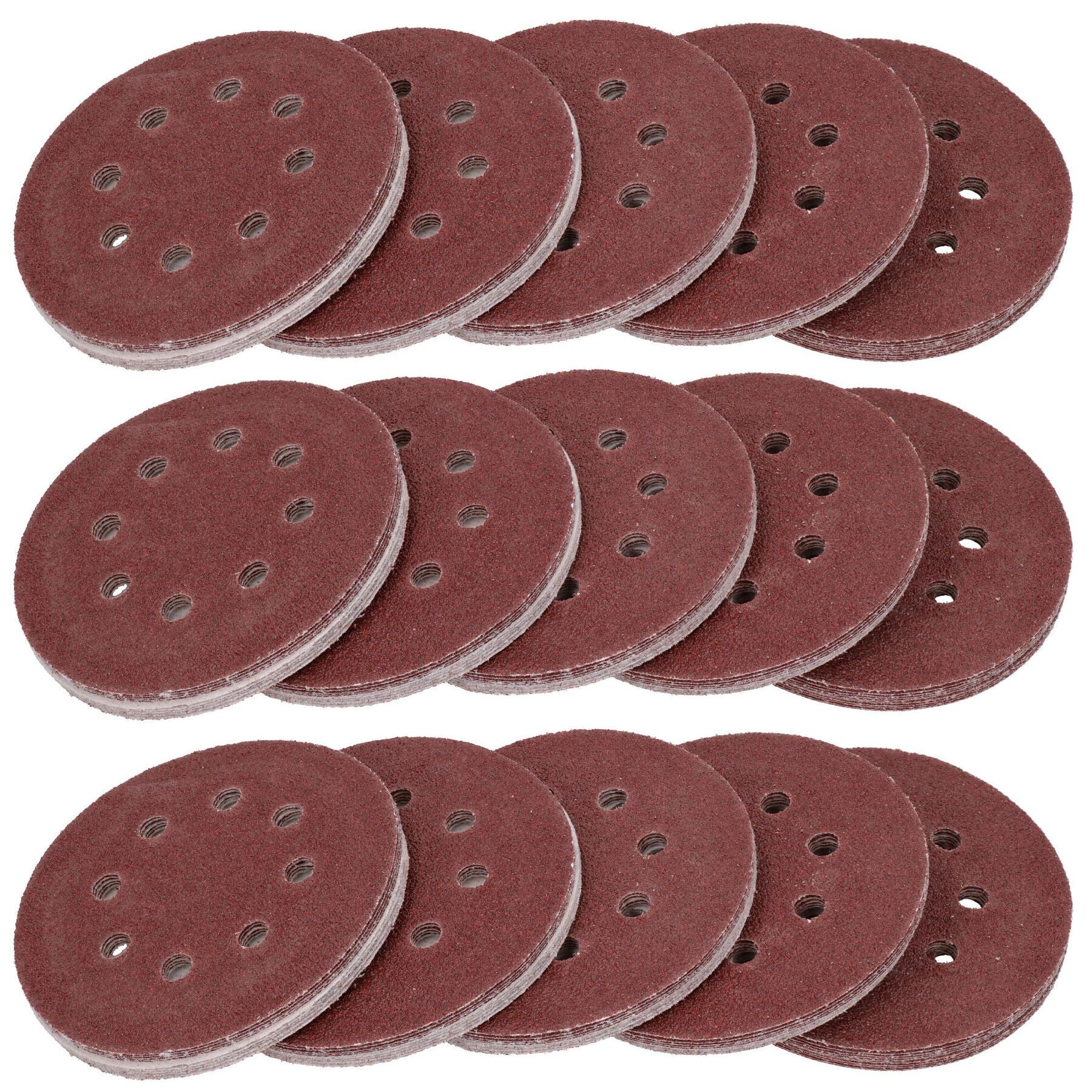 125mm Mixed Grit Hook And Loop Sanding Abrasive Discs Mixed Grit 40 – 240 Grits