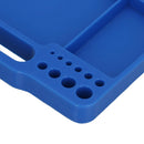 Non Slip Flexible Tool Tray with Magnetic Parts Compartment 227mm x 357mm