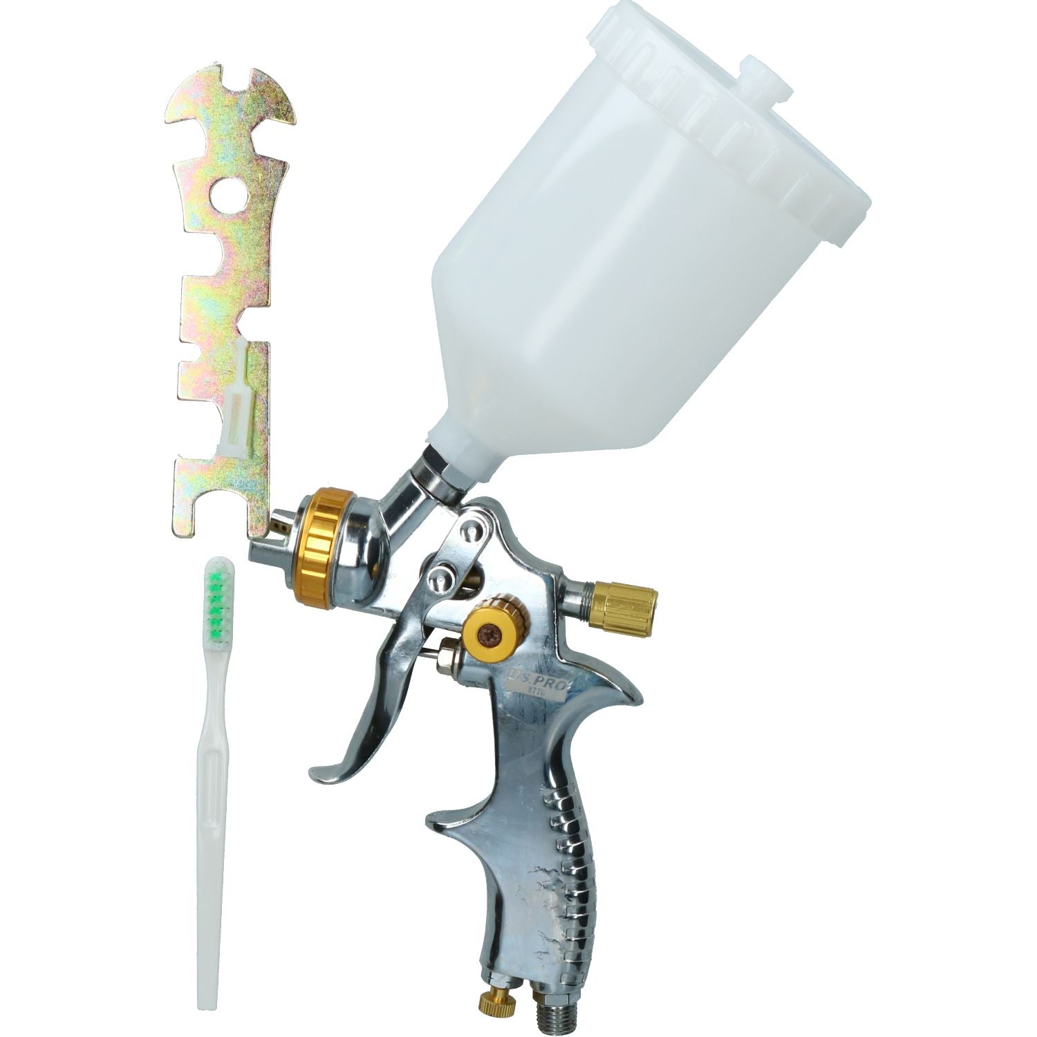 LVLP Gravity Feed Spray Gun 1.4mm & Inline Moisture Trap / Pressure Regulator