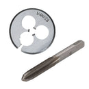 1/4" - 5/8" UNF Tap & Die Tungsten Steel Taper and 38mm Split Die