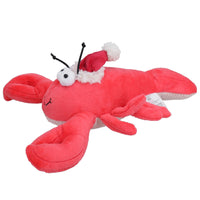 Dog Christmas Gift Xmas Lobster Squeaky Plush Dog Toy Dog Xmas Present