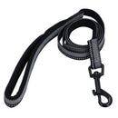 Small Grey Halti Dog Walking Lead Leash Durable Reflective Neoprene Padded