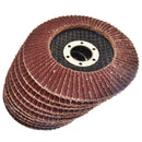 Flap Discs 60 Grit Angle Grinder 4.5" (115mm) Flat Sanding Grinding