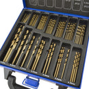 99pc Cobalt M35 Drills Metric For Stainless Steel HSS-CO 135 Deg 1.5-10mm TE851