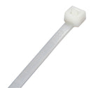 White Nylon Cable Ties Zip Lock Ties 100 Pack Strong Plastic Heavy Duty