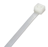 White Nylon Cable Ties Zip Lock Ties 100 Pack Strong Plastic Heavy Duty