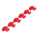 Scotch Lock / Snap Connector Set Red Plastic Consumable Fastener