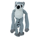 Swinger Lemur Soft Plush Squeaky Crinkle Dog Play Toy Home Dog Gift