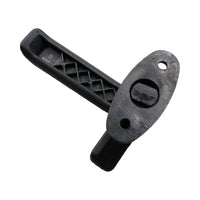 Right Hand Window Handle Lever Catch Black Polypropylene Locker Latch