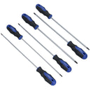 6pc Extra Long Tamper Proof Torx Star Screwdriver Set T10 – T30 250mm Blade