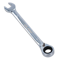 Reversible Cranked Offset Ratchet Combination Spanner Wrench 72 Teeth