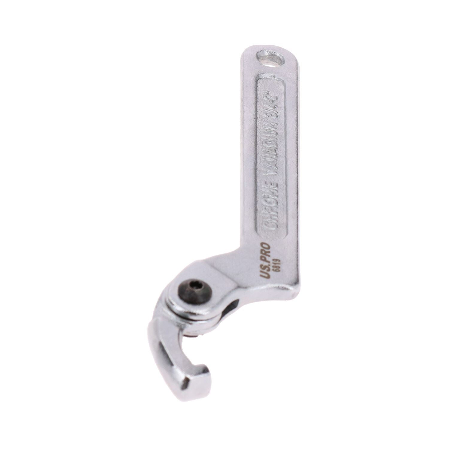 Adjustable Hook Wrench C Spanner 19mm – 50mm For Slotted Retaining Rings