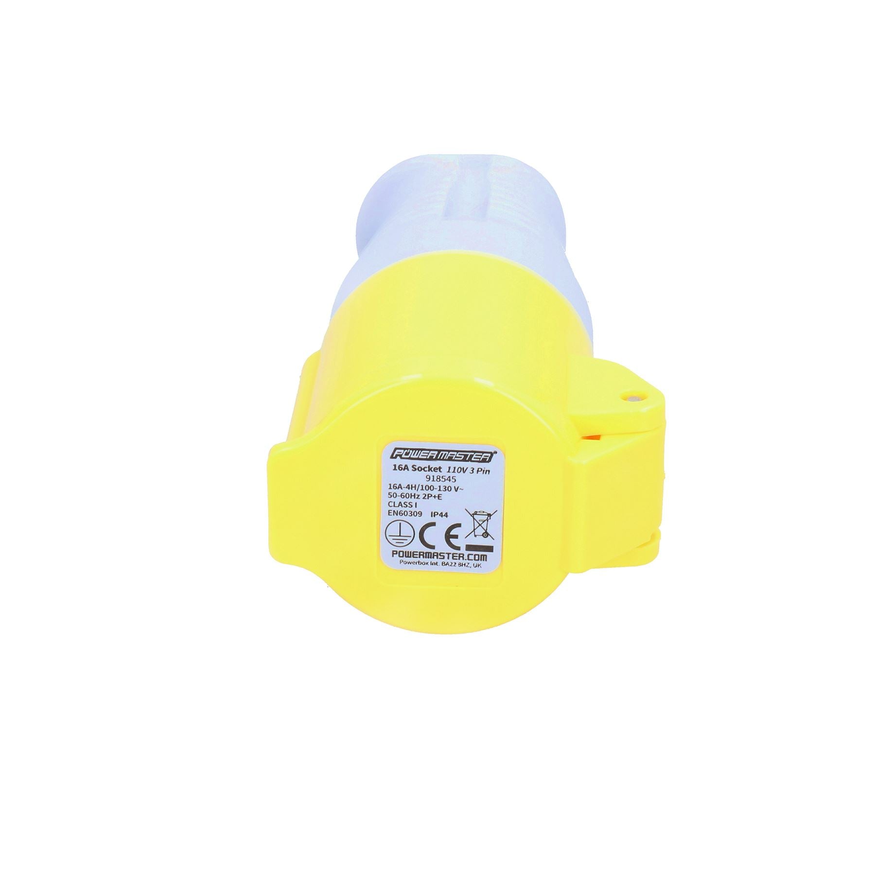 Mains 110v 16A Site Power Socket Yellow Building Construction Tools IP44