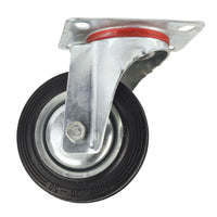 3” 4” 5” 6” Swivel Rubber Castors Caster Wheels Trolley Furniture Movers