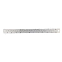 12" Stainless Steel Measuring Ruler Metric Imperial Measurements Measure Rule