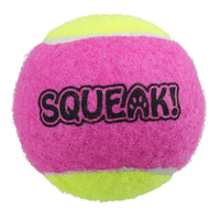 1 Medium Squeaky Tennis Balls Puppy Dog Play Time- 6.5cm Assorted Colour