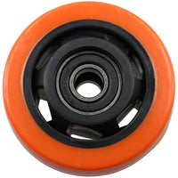 3" PVC Trolley Castor Wheels 100kg Load Per Wheel Fixed / Swivel / Swivel with Brake