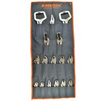 16pc Vice Grip Locking Wrench Plier Mole Grip Round Nose Welding Clamp AT068