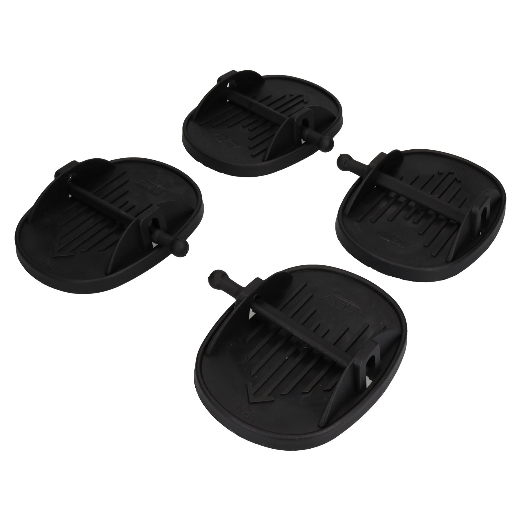 4 Pack Caravan Jack Pads Corner Steady Feet Stabiliser Shoes Anti-sink Steadies