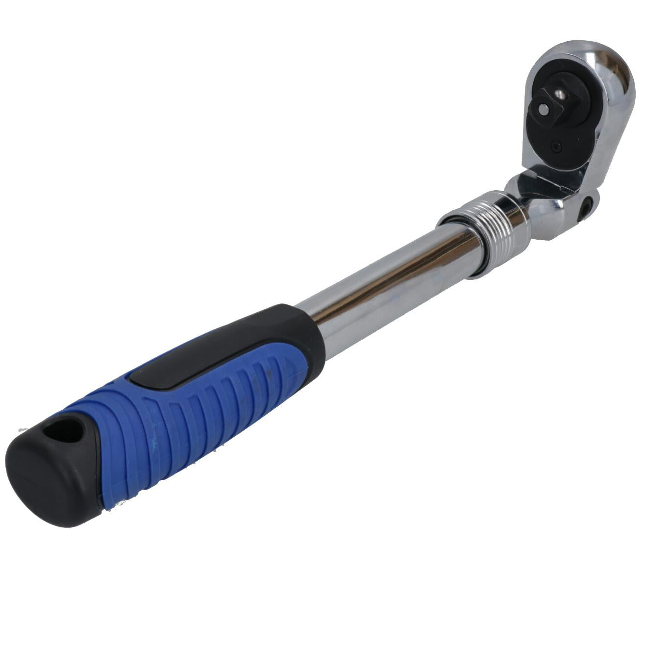 1/2in Drive Telescopic Flexi Head Ratchet 72 Teeth Quick Release 350 – 490mm