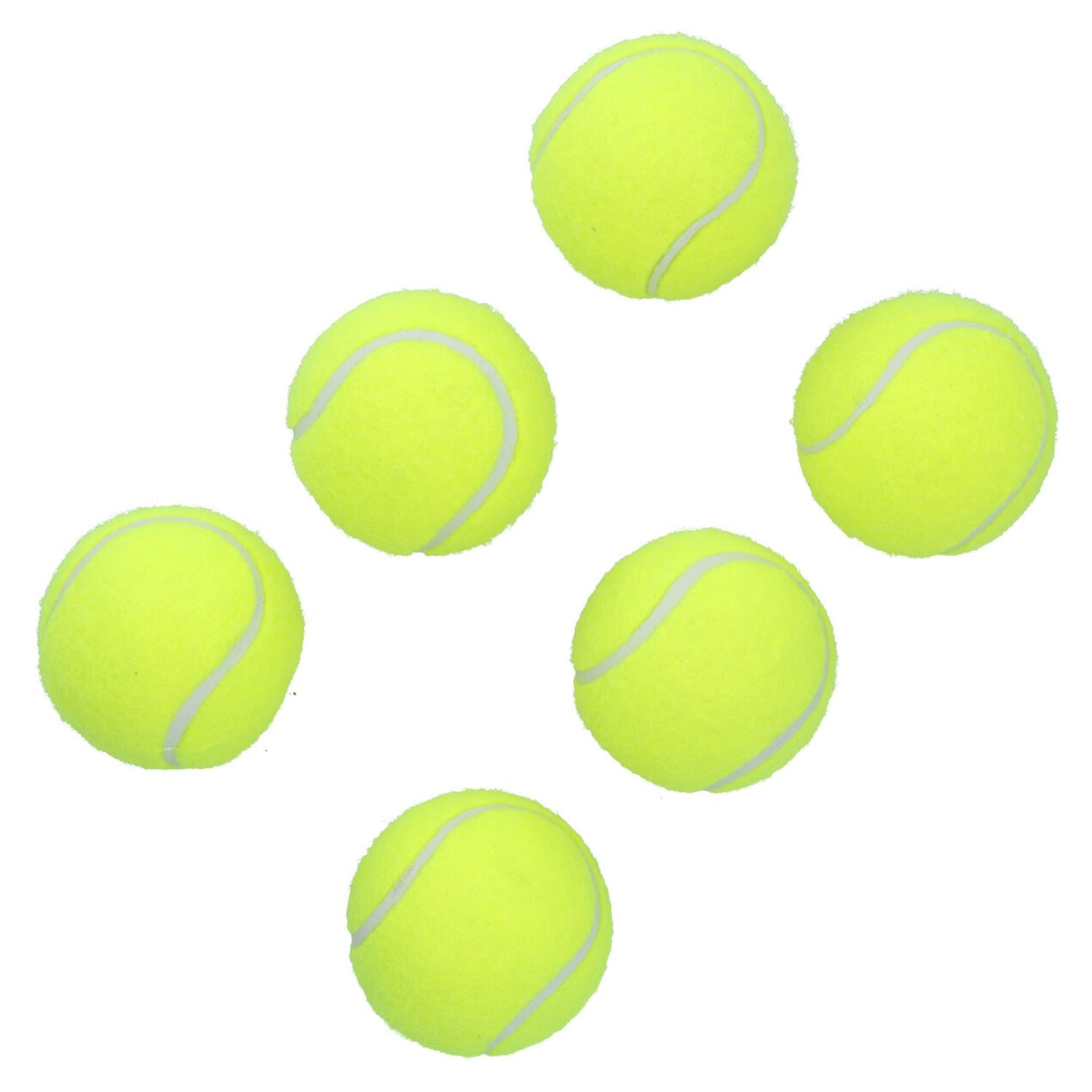 6pk Maxi Hyper Fetch Super Bounce Tennis Ball Dog Play Time 6cm