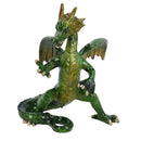 Standing Dragon & Egg Resin Fantasy Sculpture Statue Ornament Figurine Mythical