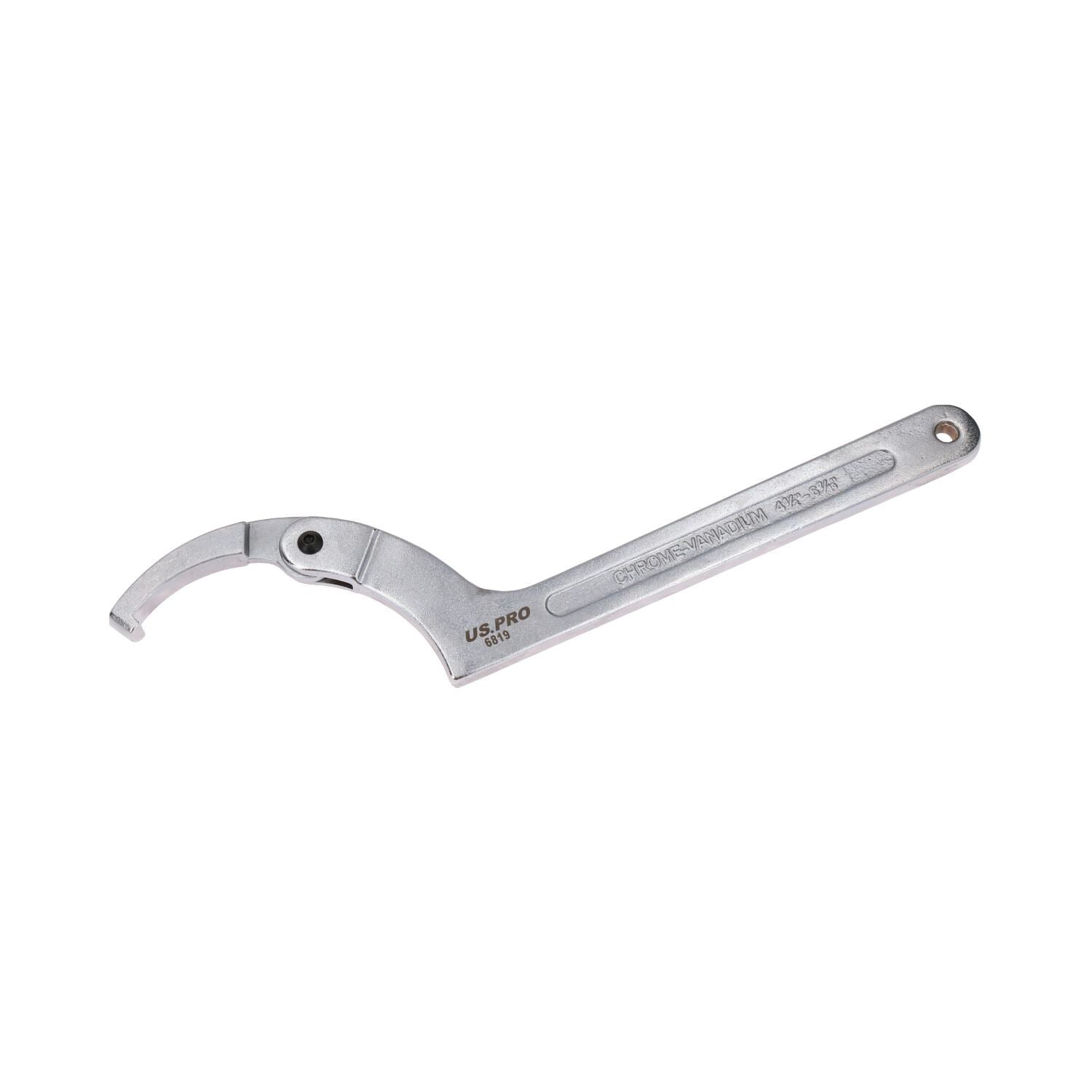 Adjustable Hook Wrench C Spanner 115mm – 175mm For Slotted Retaining Rings