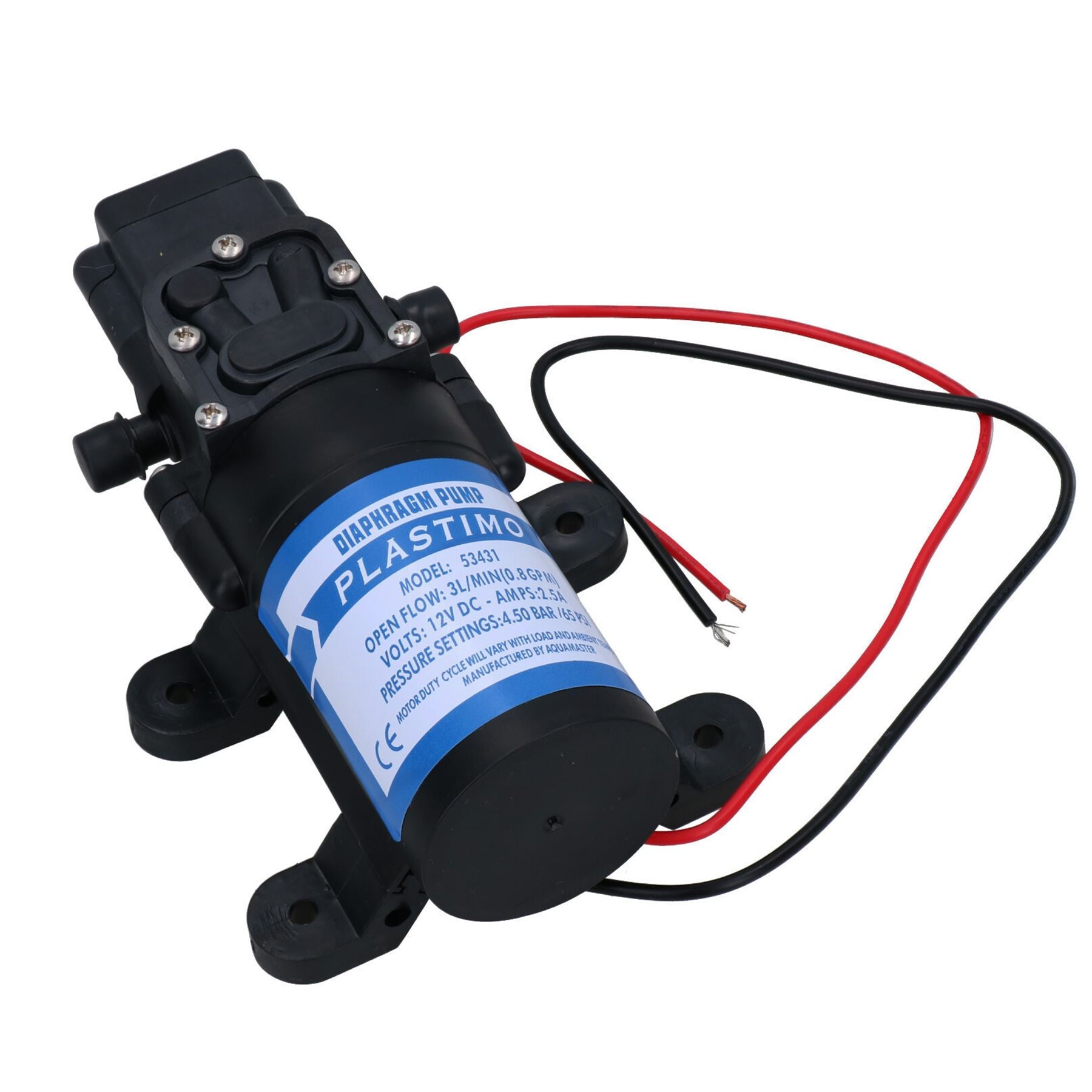 Fresh Water Diaphragm Pump Automatic 12v 3LPM Caravan Motorhome Boat