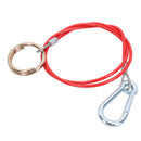 1m 2mm  Braked Trailer Break Away cable (red) TR027