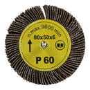 80mm x 50mm Flap Wheel Disc Abrasive Sanding Pad for Drills