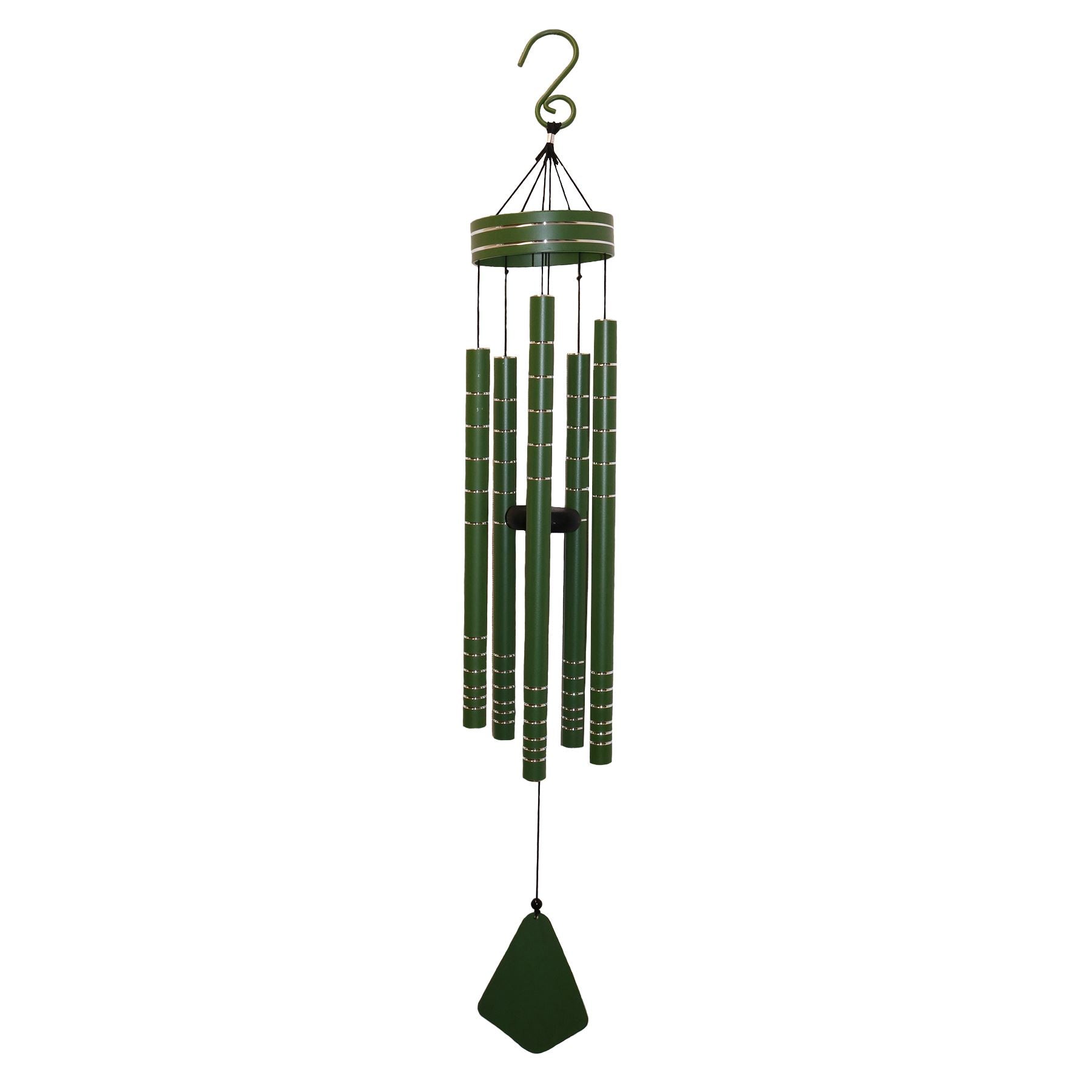 Aluminium Green Chorus Musical Wind Chime Outdoor Home Garden Gift 40"