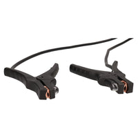 Auto LED Light Booster Jump Lead Cables and Clips Clamps 400amp 2.5 Metres