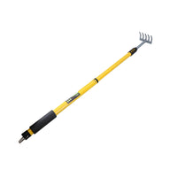 Telescopic Extendable Adjustable Handle Garden Rake 605mm - 865mm Leaves