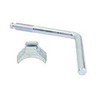 Long Jockey Wheel Clamp Handle & Pad for Knott Couplings to fit Ifor Williams Trailer