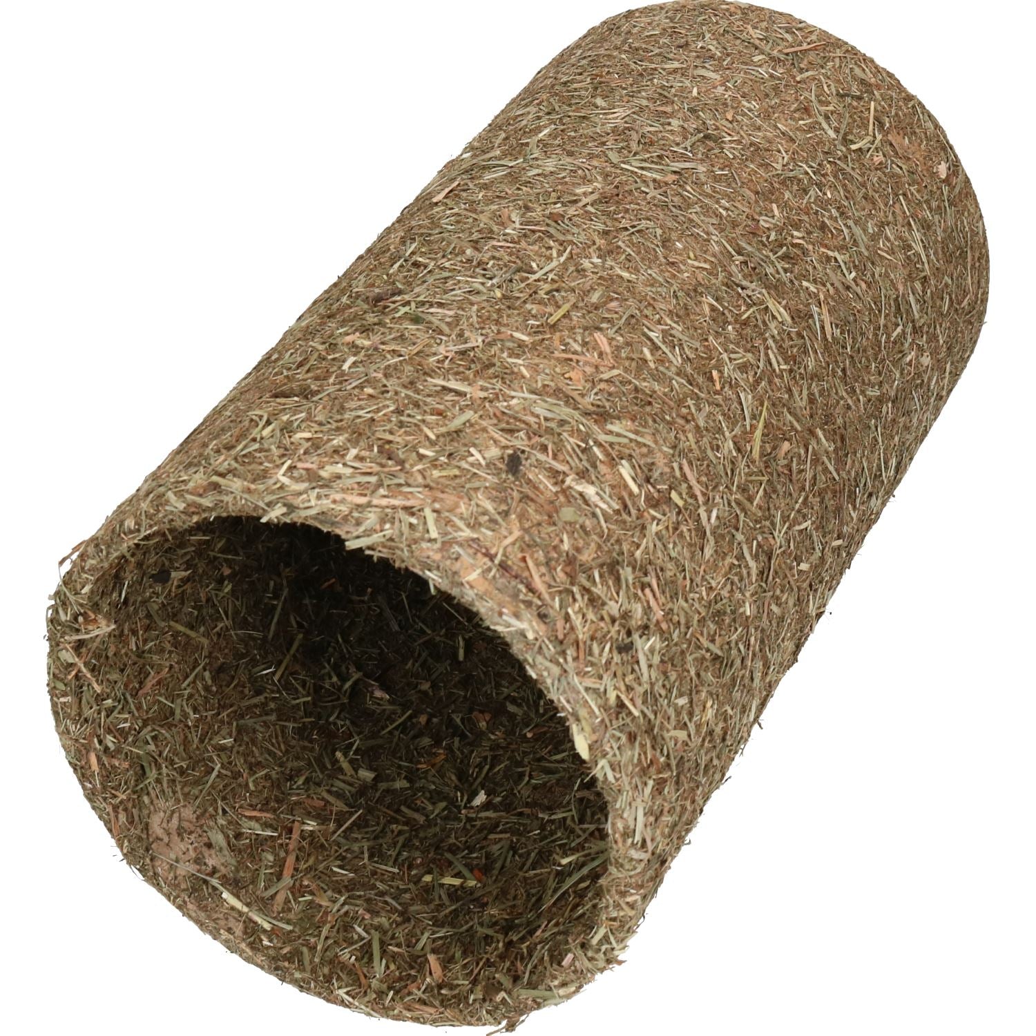 Small Pet Guinea Pig Naturals Treat Hay 'n' Hide Meadow Tunnel 15x15x25cm