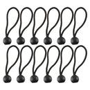 12pc Bungee Balls Cords Shock Elastic Toggle Tarpaulin Trailer Cover Tent TE824