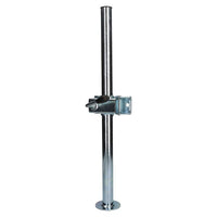 34mm Prop Drop Stand 600mm Long for Trailer Jockey Leg & Clamp